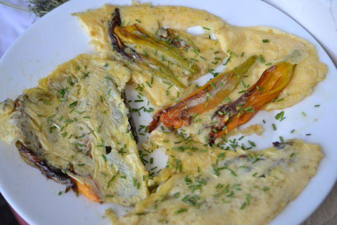 Omletas su viendienėmis.