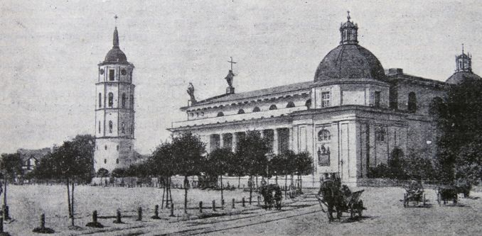 Katedra, Vilnius, XIX a.